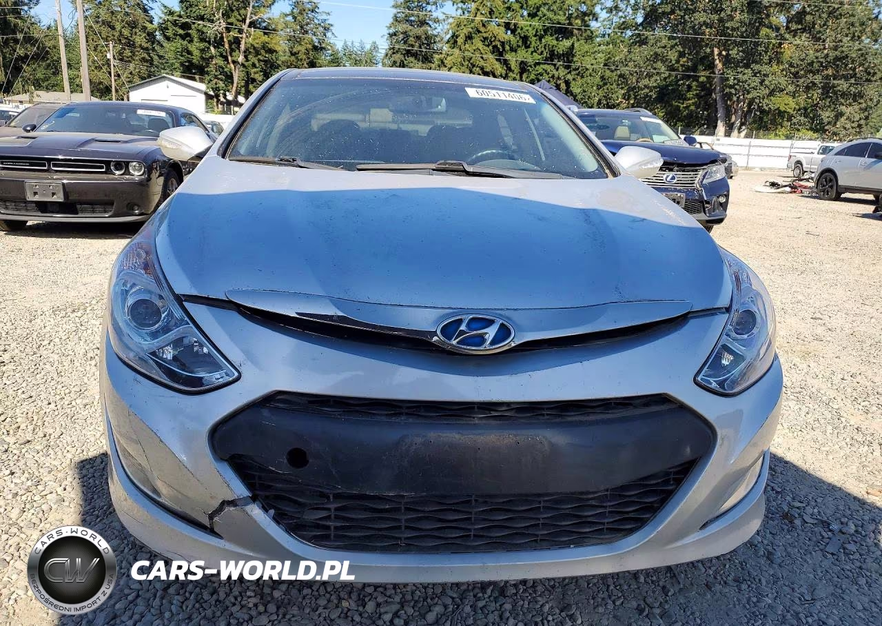 2013 Hyundai Sonata Hybrid VIN:KMHEC4A45DA051088 - 5