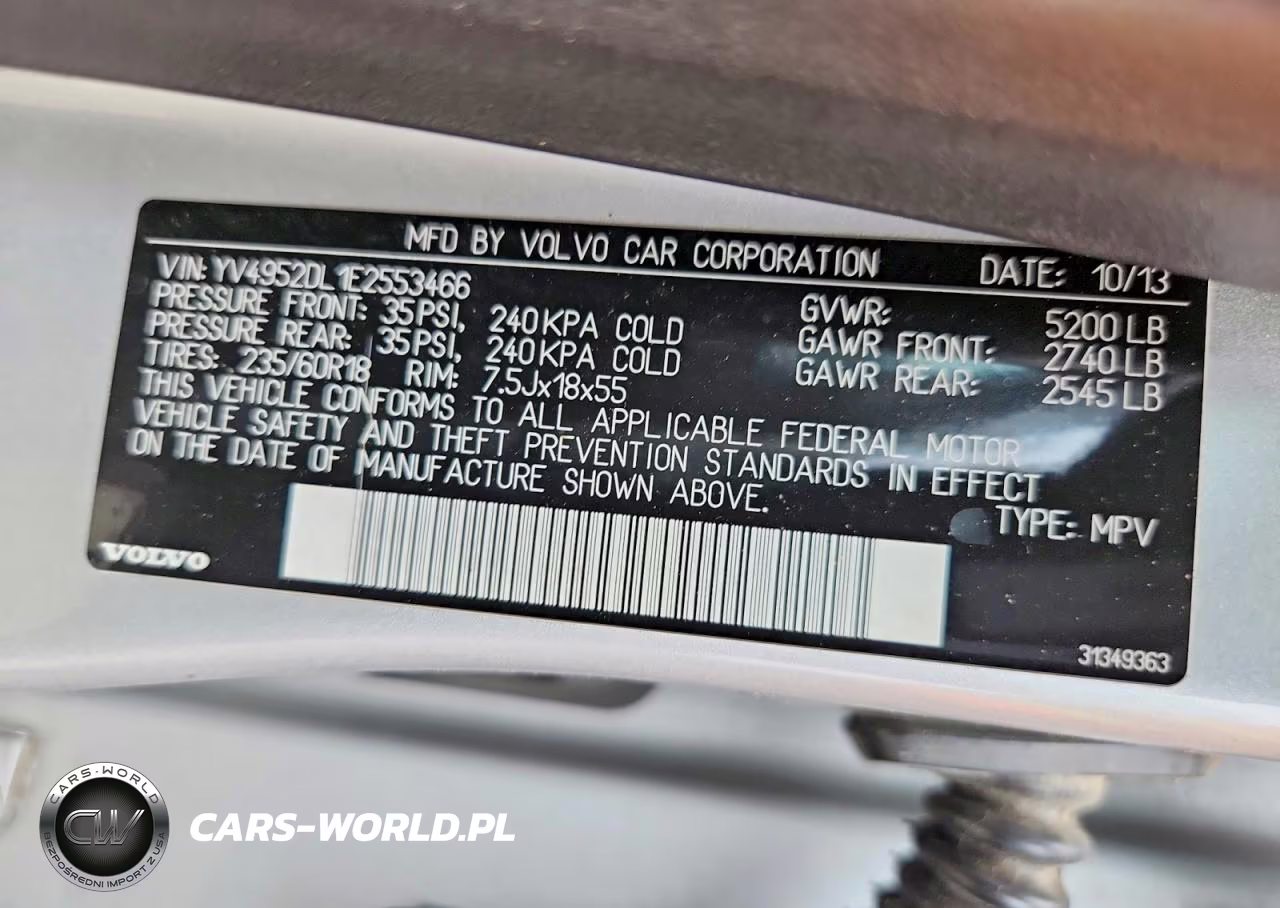 2014 Volvo Xc60 3.2 VIN:YV4952DL1E2553466 - 13