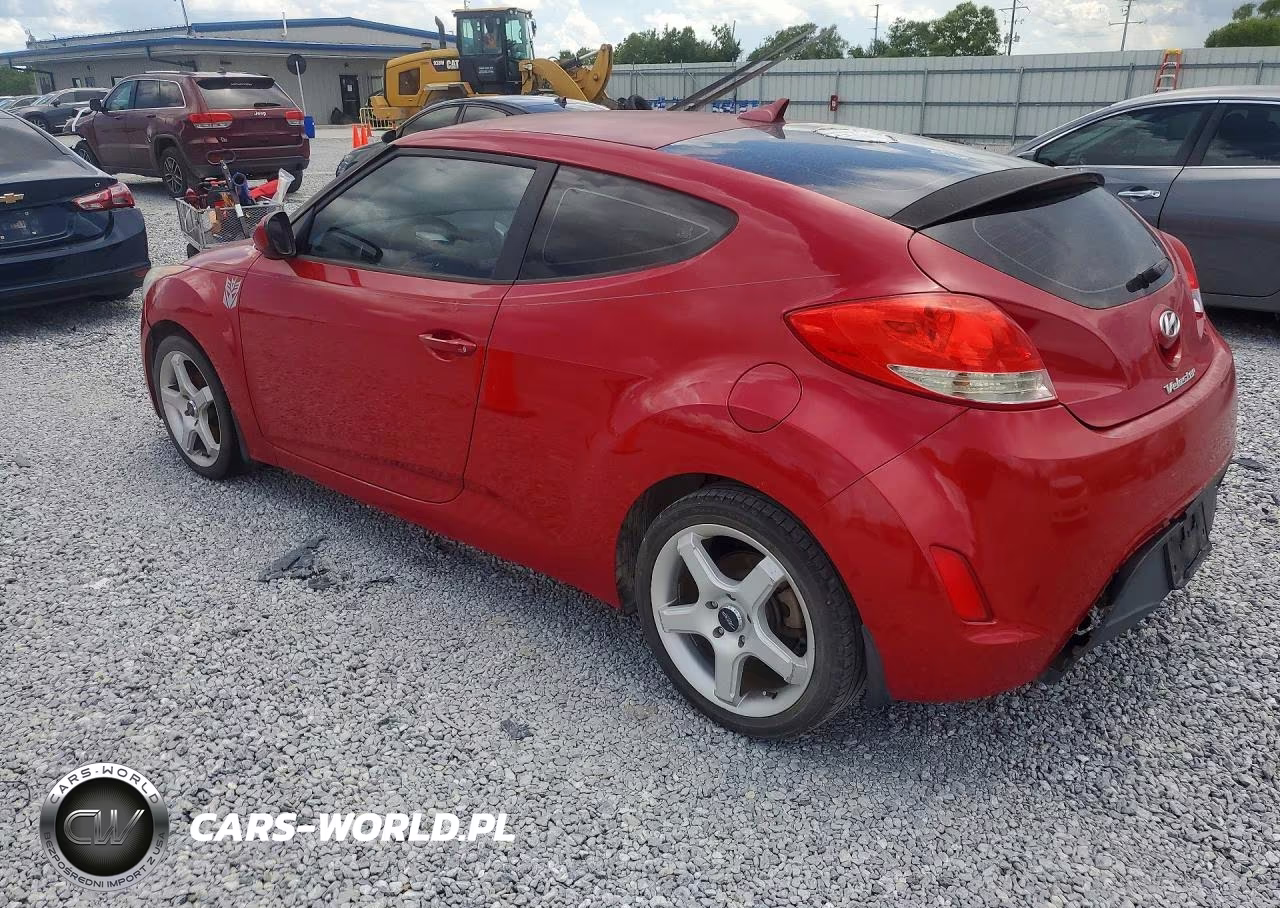 2013 Hyundai Veloster Base VIN:KMHTC6AD0DU097722 - 2