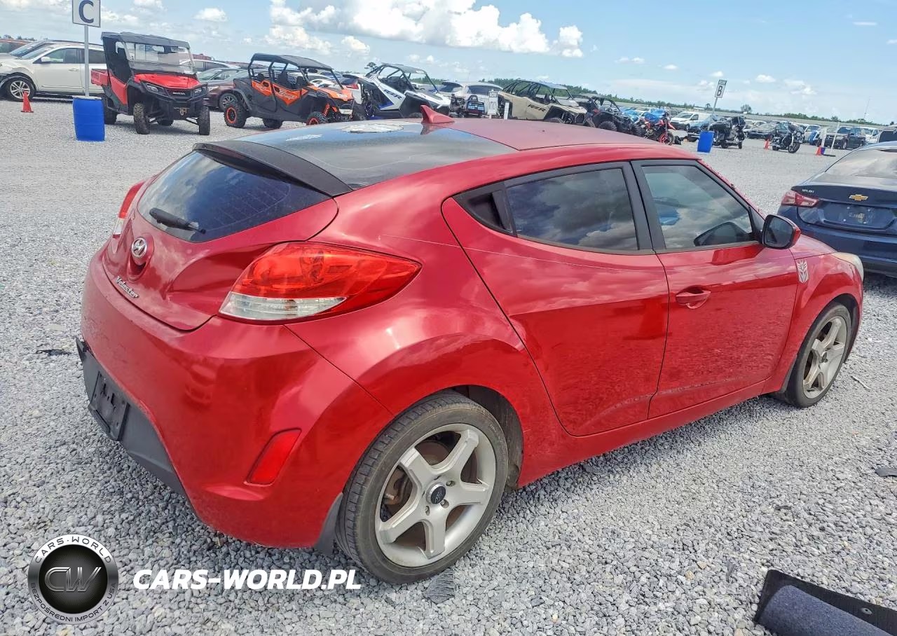 2013 Hyundai Veloster Base VIN:KMHTC6AD0DU097722 - 3