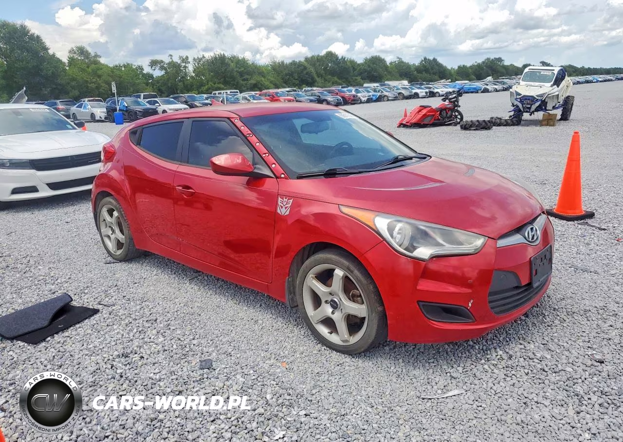2013 Hyundai Veloster Base VIN:KMHTC6AD0DU097722 - 4