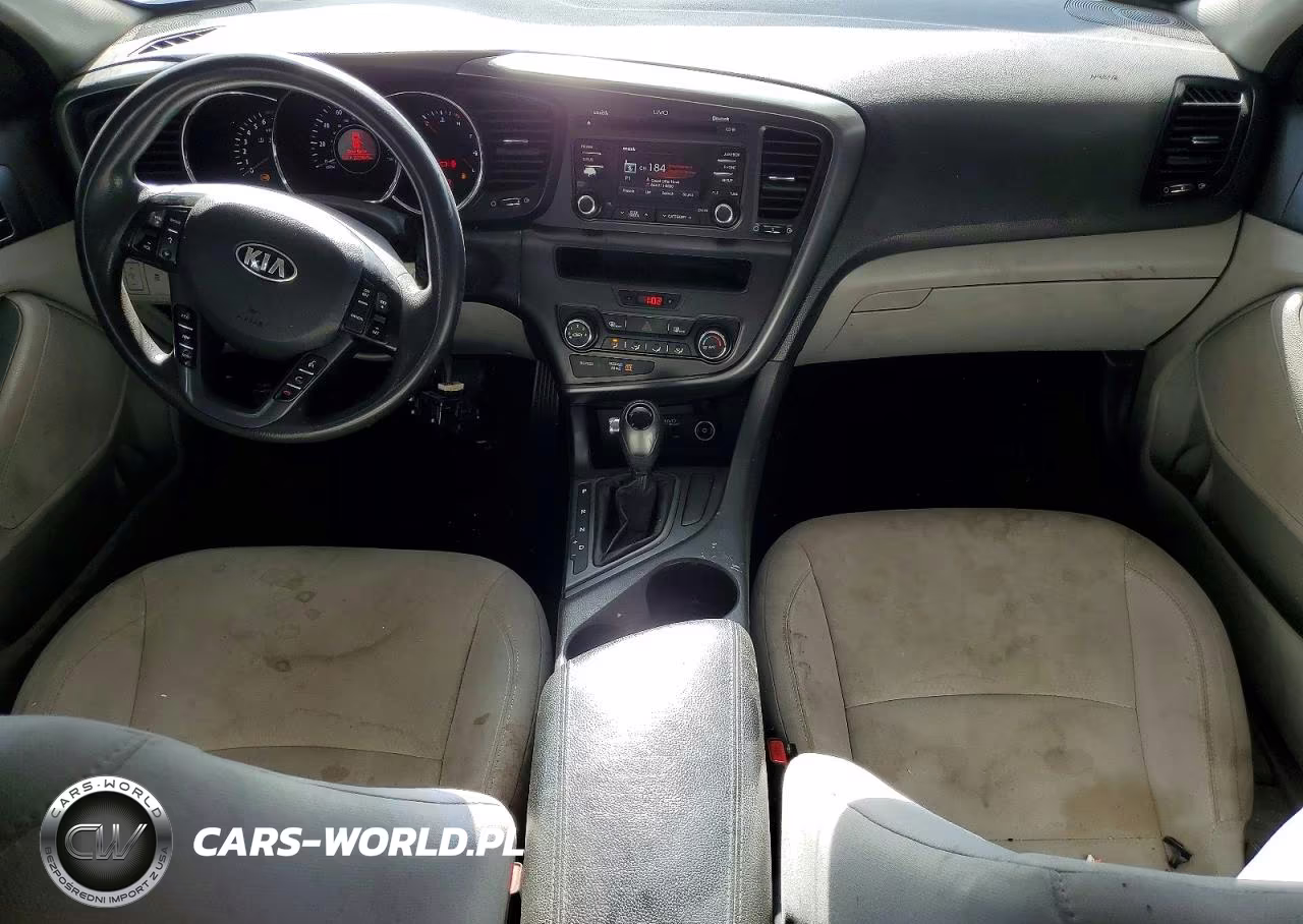 2013 Kia Optima Lx VIN:5XXGM4A76DG244505 - 8