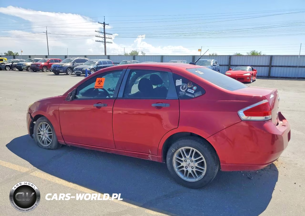 2009 Ford Focus Se VIN:1FAHP35N39W202156 - 2