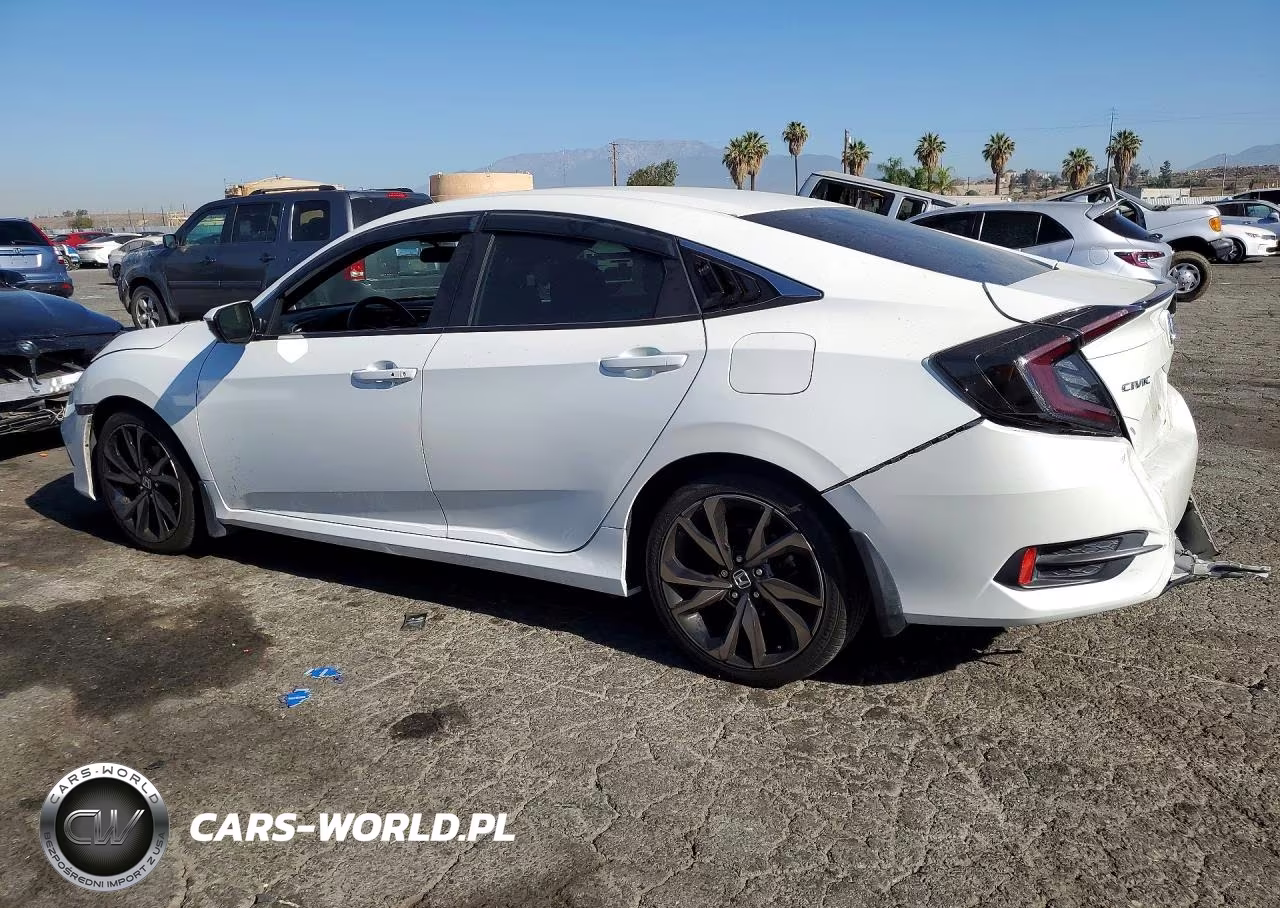 2019 Honda Civic Sport VIN:2HGFC2F80KH598357 - 2