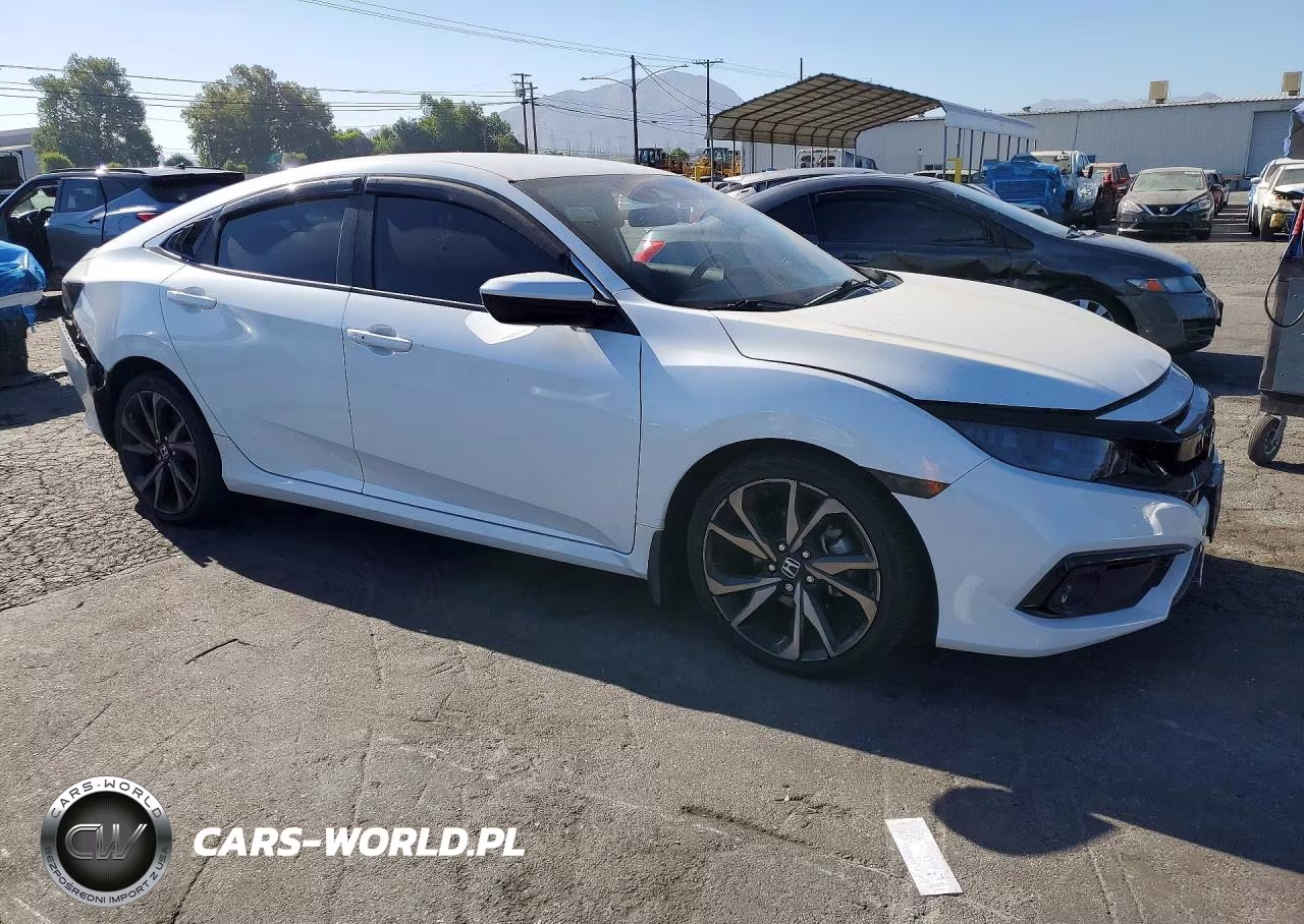2019 Honda Civic Sport VIN:2HGFC2F80KH598357 - 4