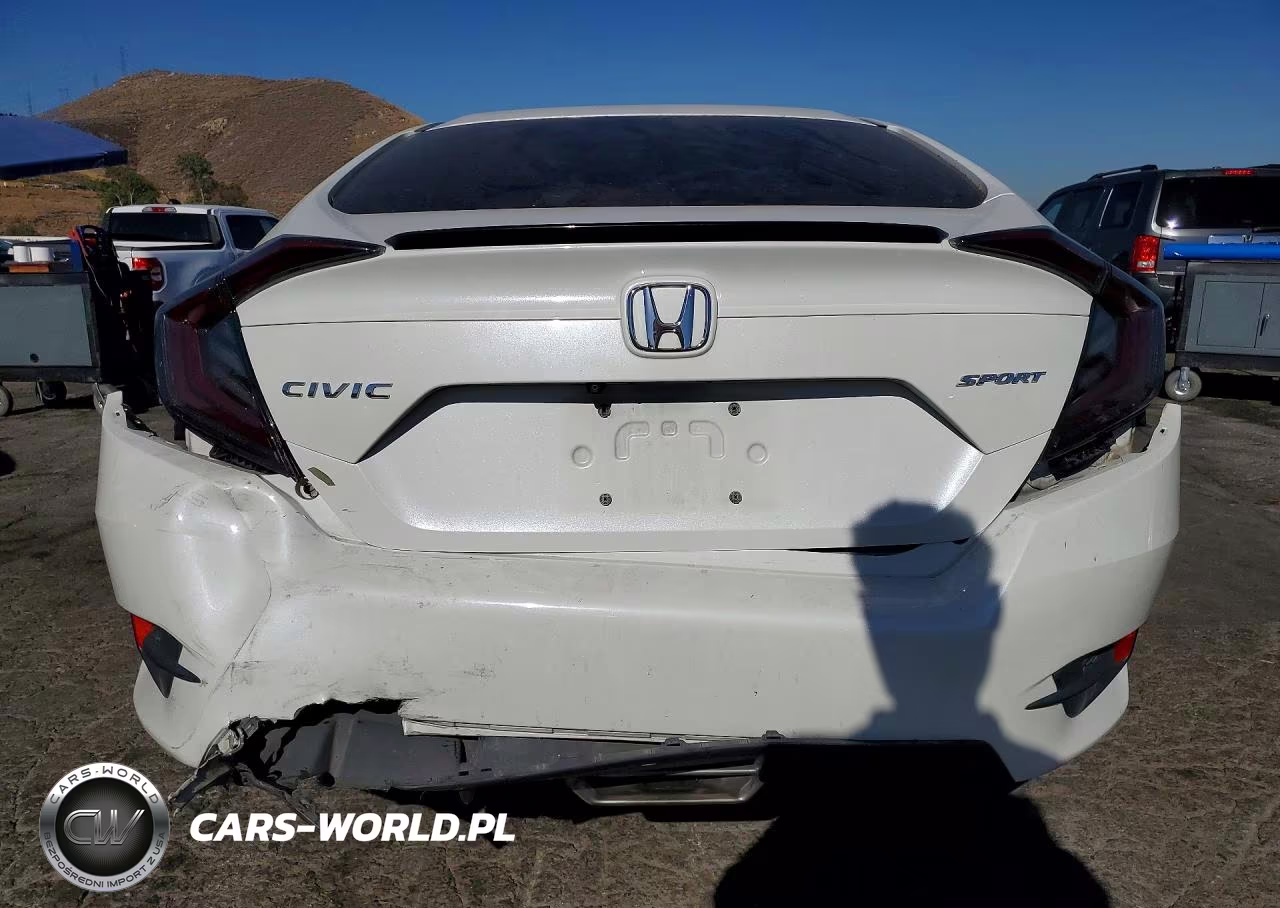 2019 Honda Civic Sport VIN:2HGFC2F80KH598357 - 6