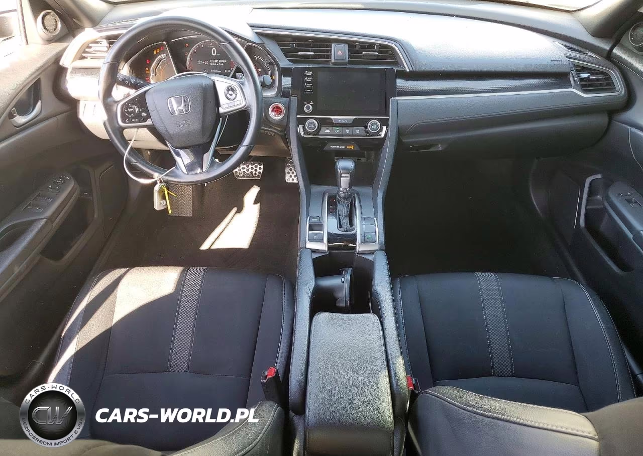 2019 Honda Civic Sport VIN:2HGFC2F80KH598357 - 8