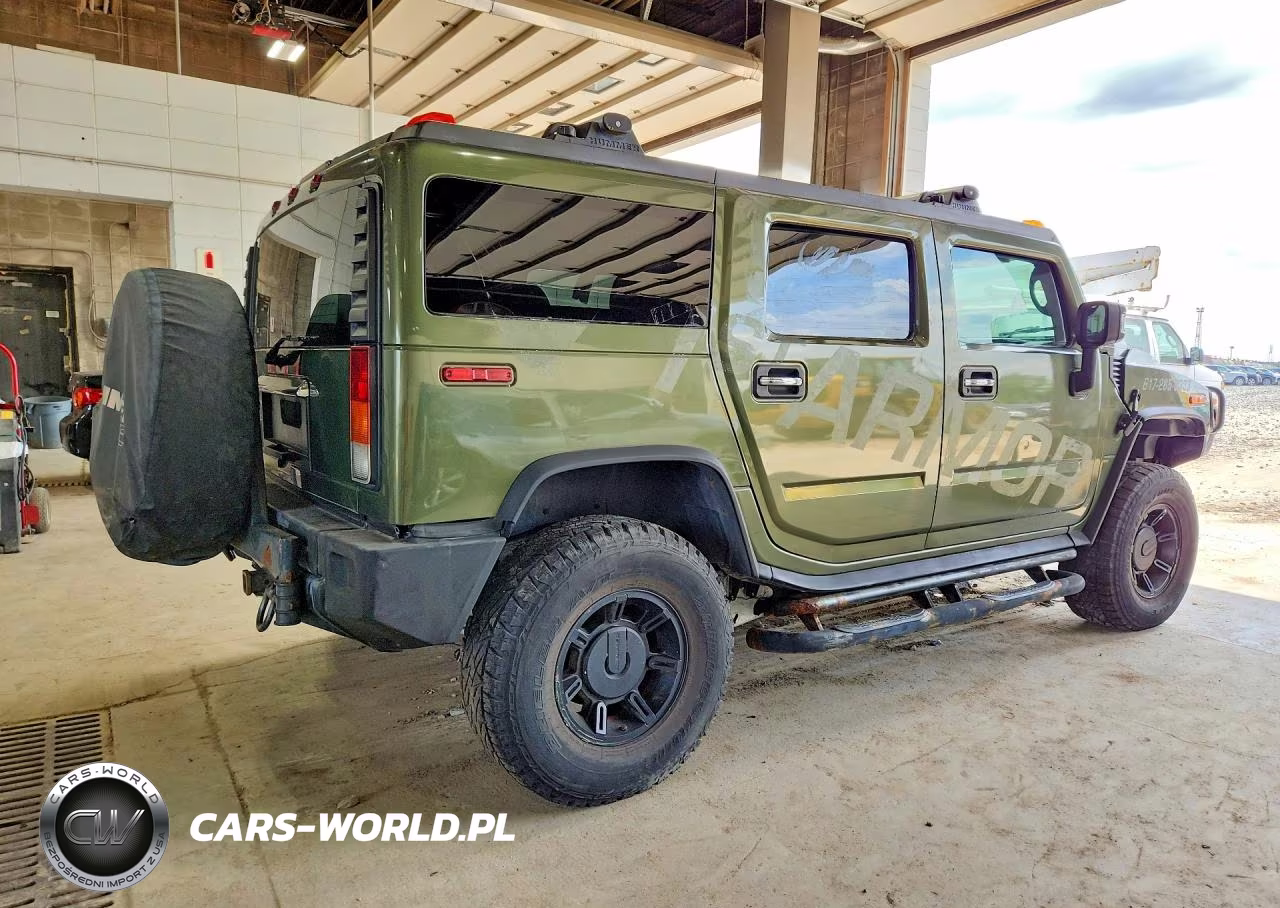 2003 Hummer H2 VIN:5GRGN23U83H145186 - 3