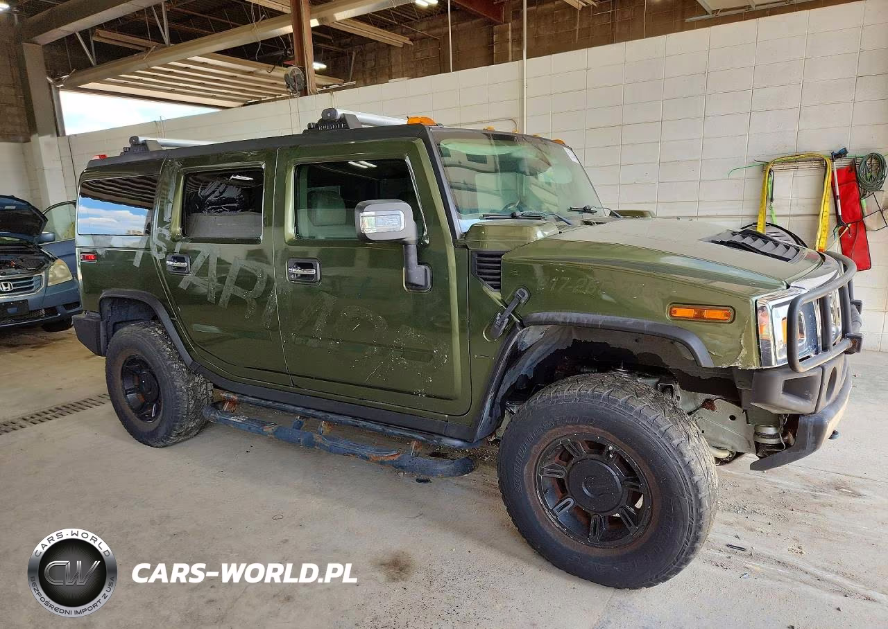 2003 Hummer H2 VIN:5GRGN23U83H145186 - 4