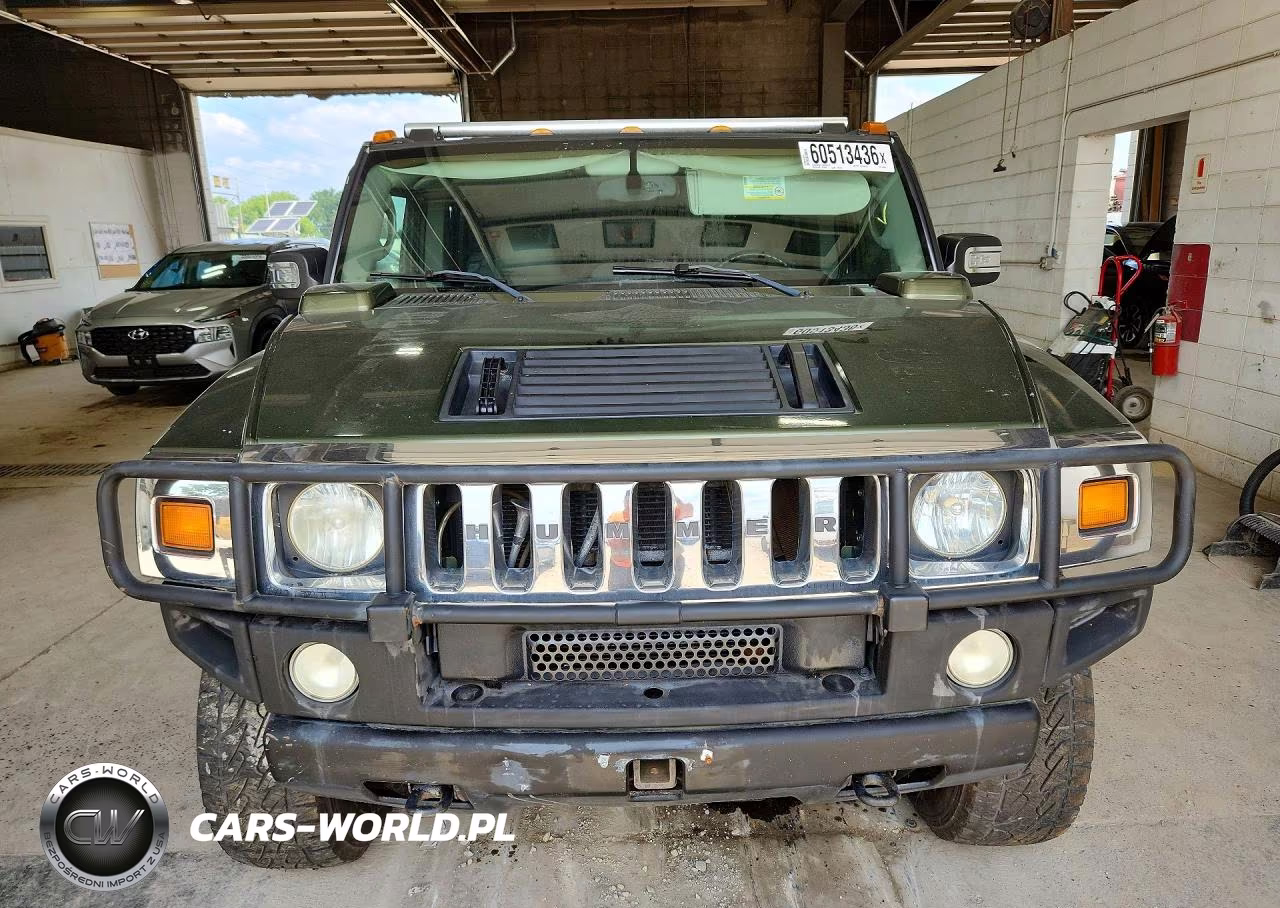 2003 Hummer H2 VIN:5GRGN23U83H145186 - 5