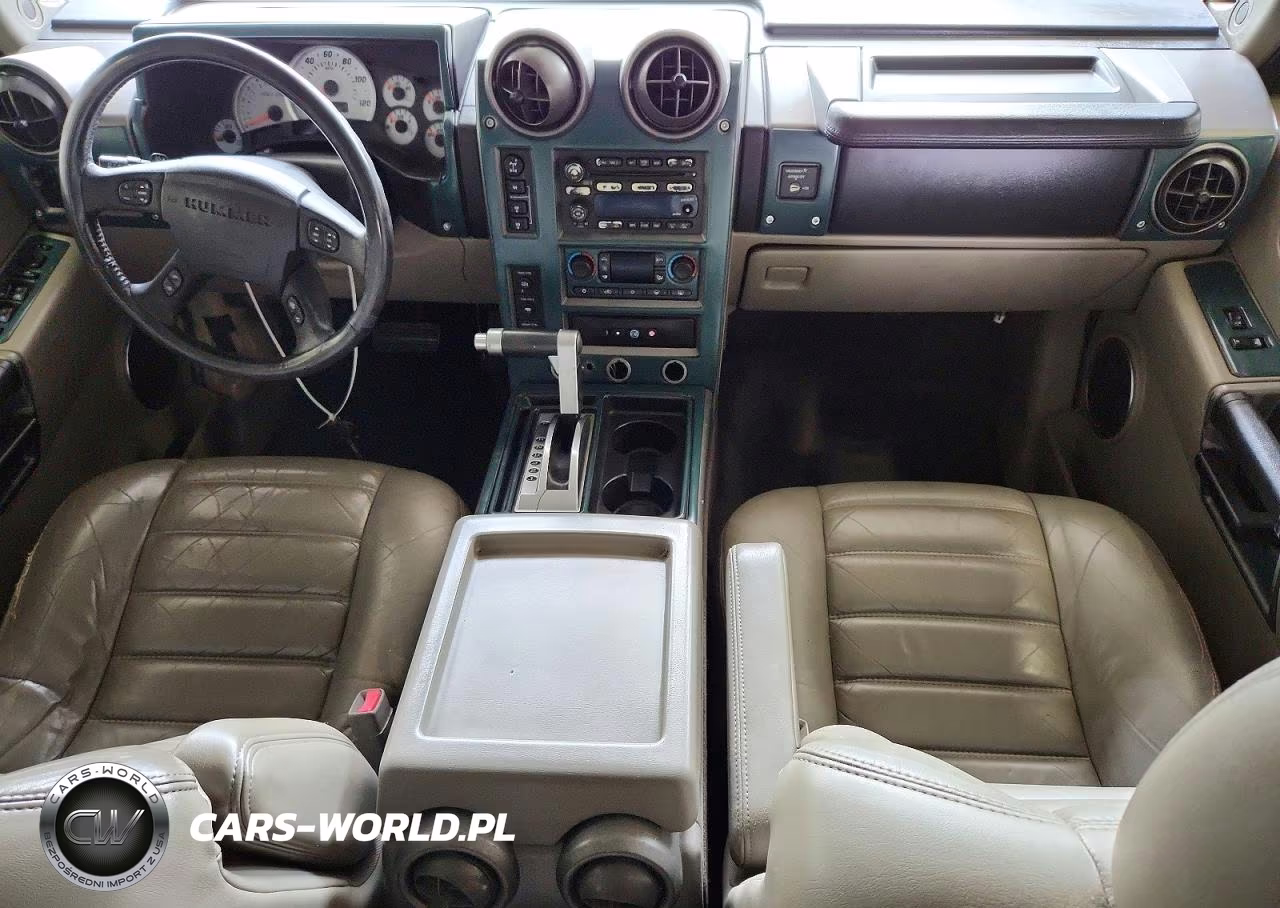 2003 Hummer H2 VIN:5GRGN23U83H145186 - 8