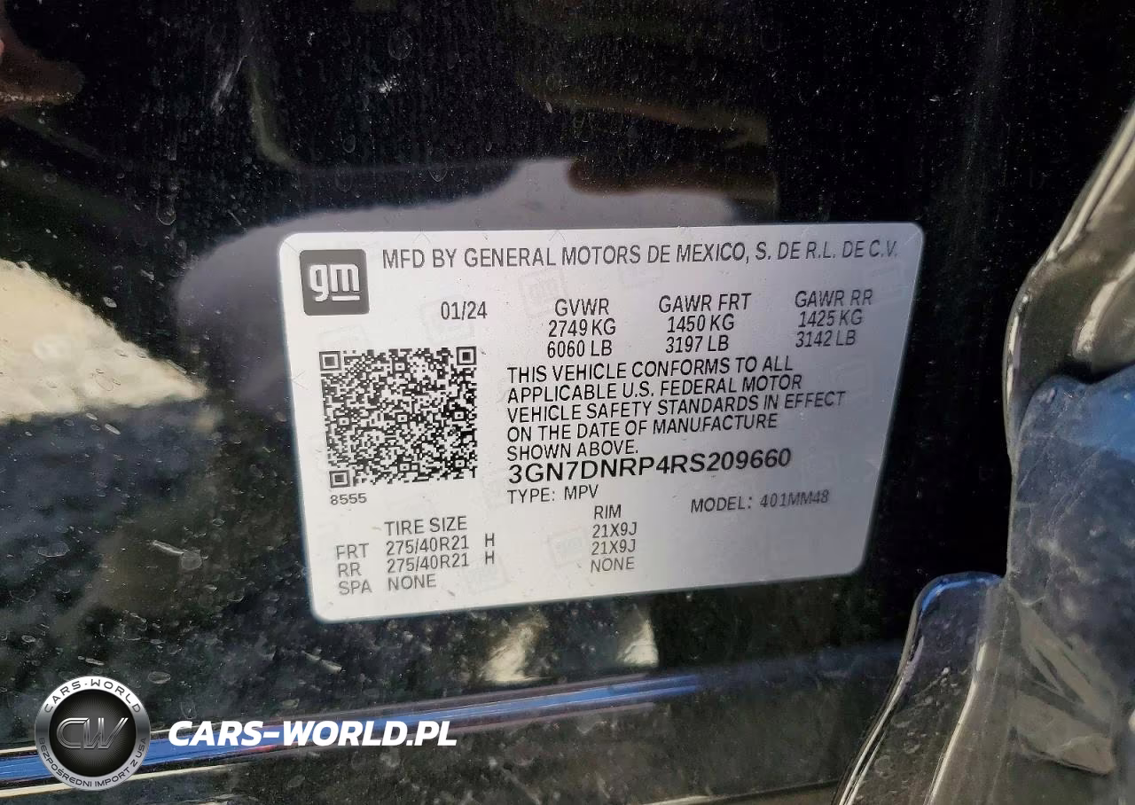 2024 Chevrolet Equinox Rs VIN:3GN7DNRP4RS209660 - 13