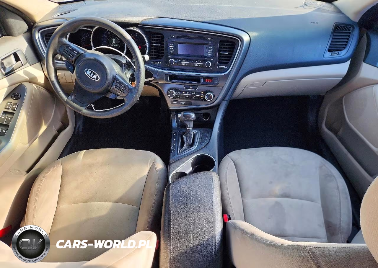 2015 Kia Optima Lx VIN:5XXGM4A79FG400202 - 8