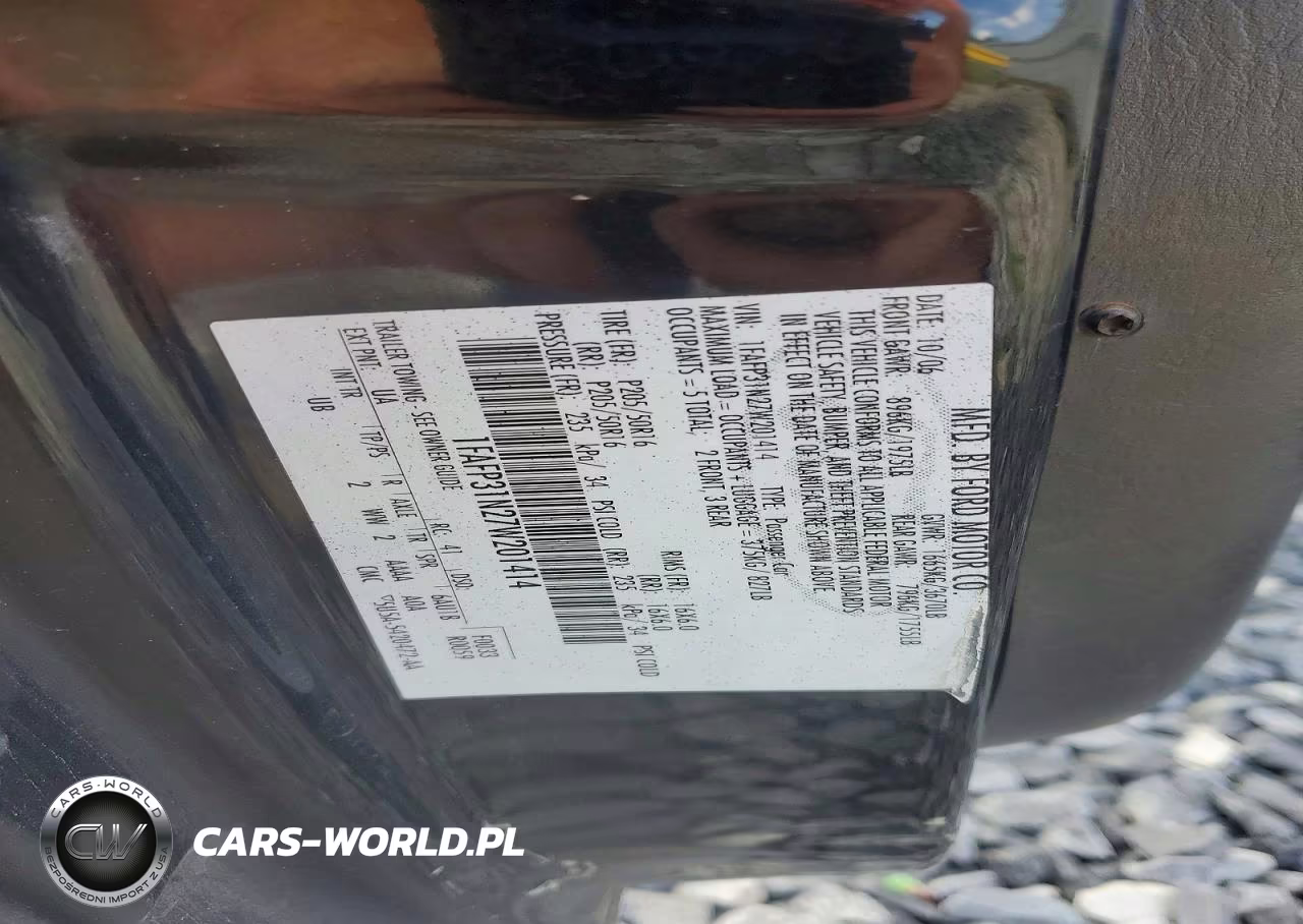 2007 Ford Focus Zx3 VIN:1FAFP31N27W201414 - 12