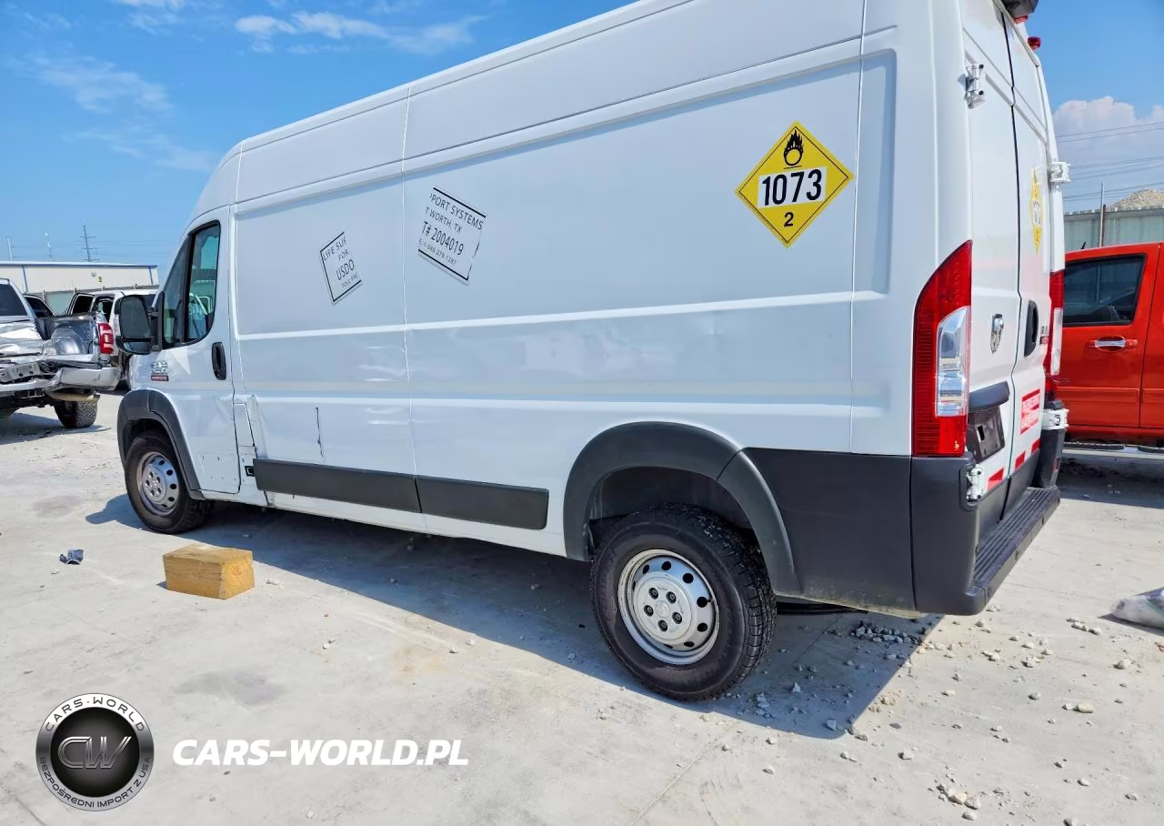 2021 Ram Promaster 2500 Delivery Van VIN:3C6ERVDG1ME502553 - 2