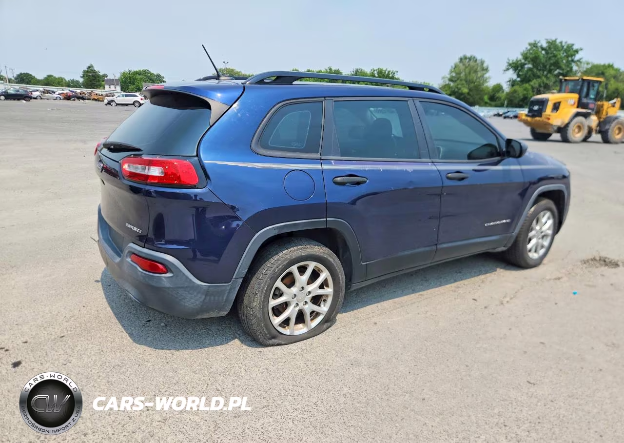2015 Jeep Cherokee Sport VIN:1C4PJLABXFW701406 - 3