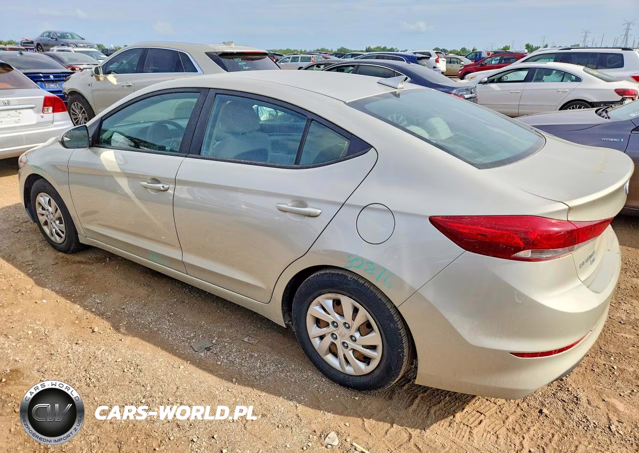 2017 Hyundai Elantra Se VIN:5NPD74LFXHH182776 - 2