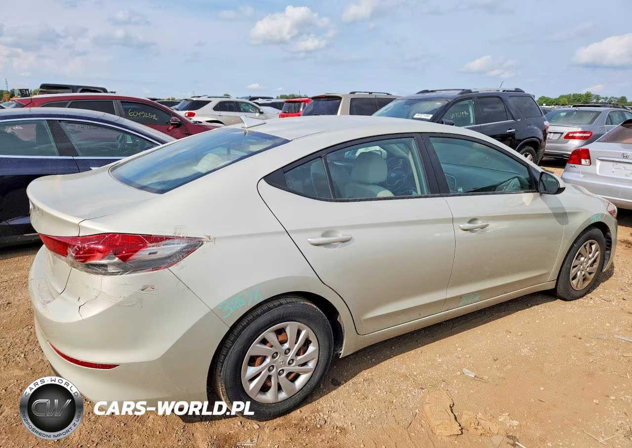 2017 Hyundai Elantra Se VIN:5NPD74LFXHH182776 - 3