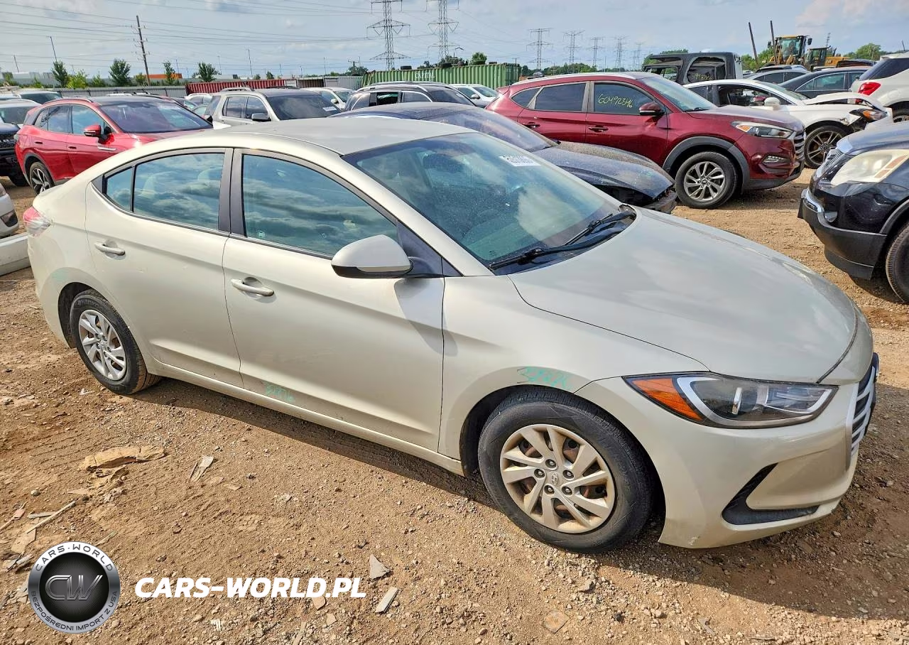 2017 Hyundai Elantra Se VIN:5NPD74LFXHH182776 - 4