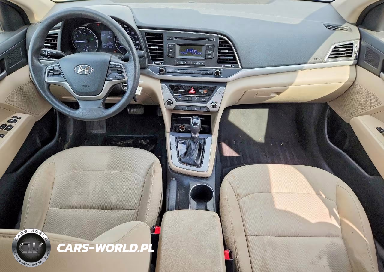 2017 Hyundai Elantra Se VIN:5NPD74LFXHH182776 - 8
