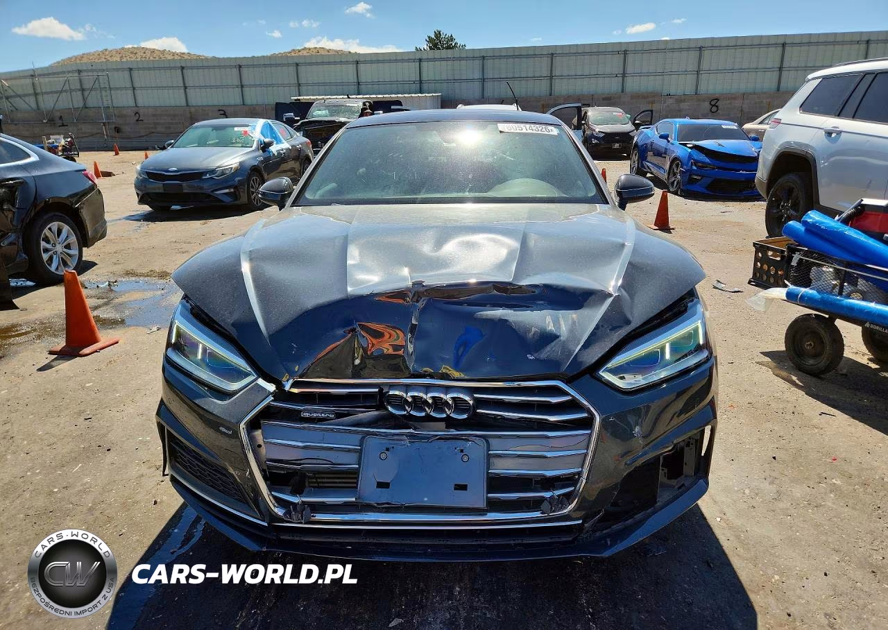 2018 Audi A5 Premium Plus S-Line VIN:WAUENCF51JA027809 - 5