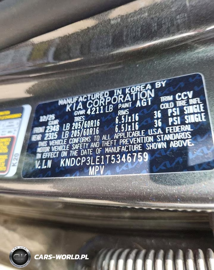 2026 Kia Niro Lx VIN:KNDCP3LE1T5346759 - 13