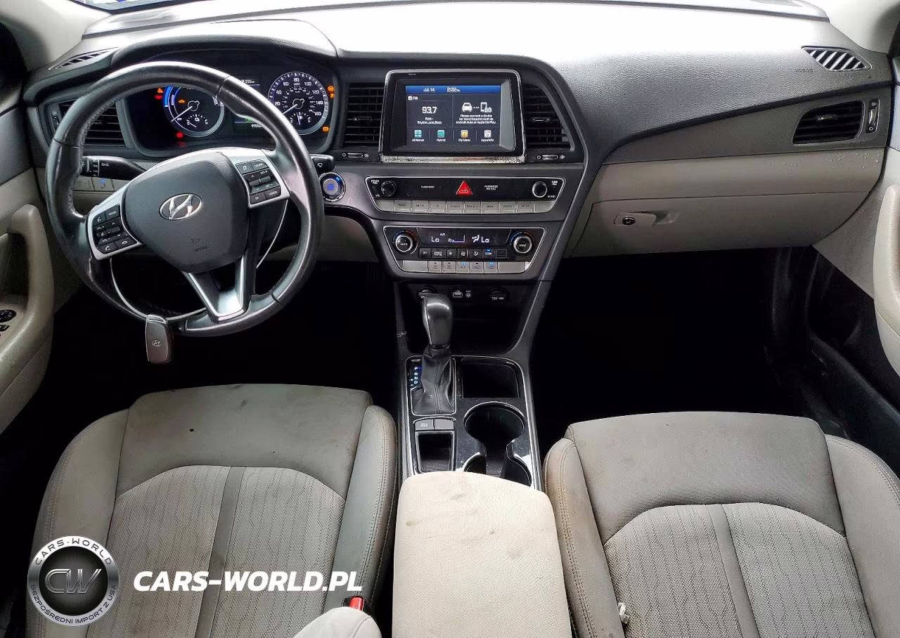 2019 Hyundai Sonata Hybrid Se VIN:KMHE24L30KA088148 - 8