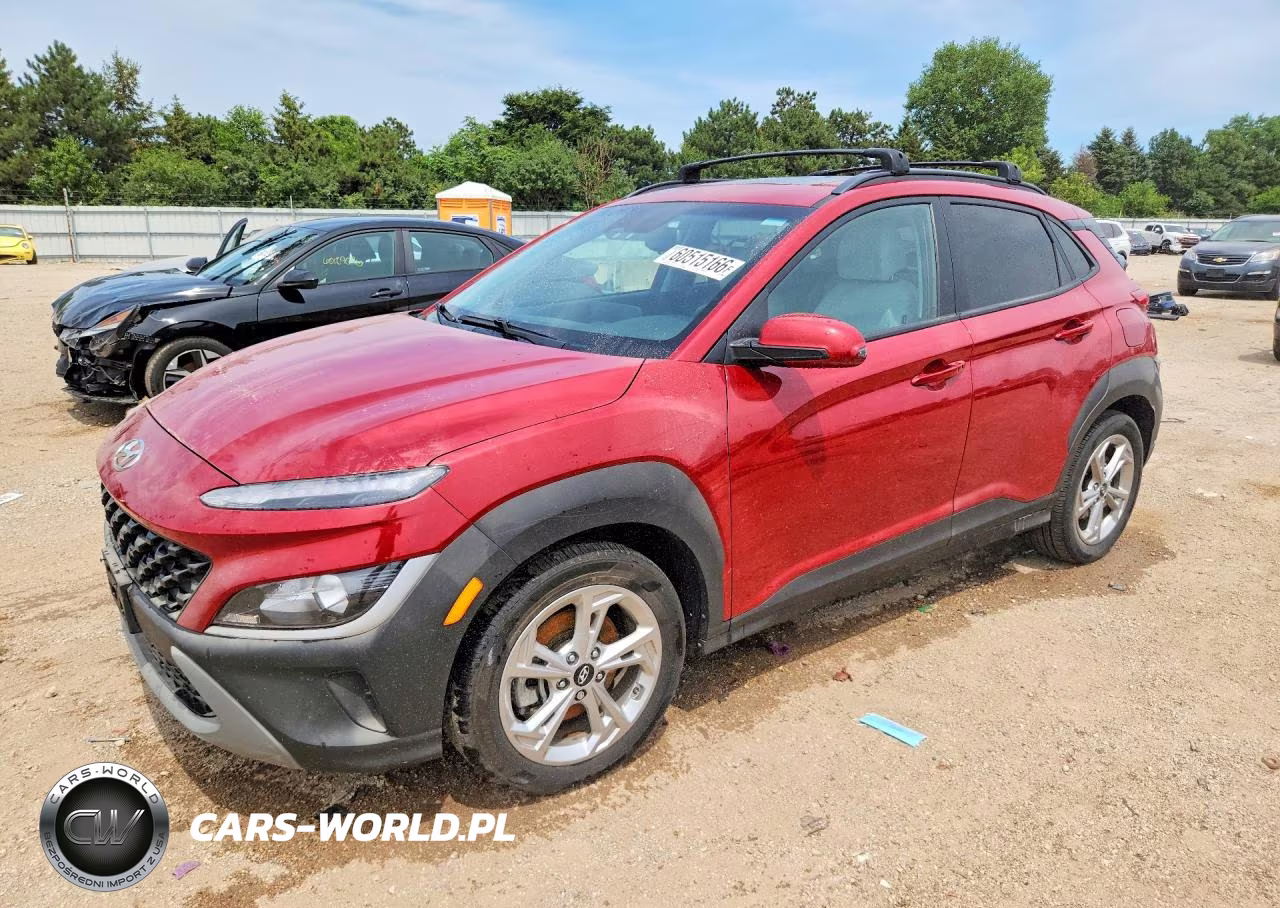 2022 Hyundai Kona Sel VIN:KM8K3CAB6NU895538 - 1