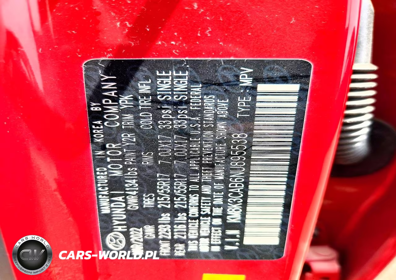2022 Hyundai Kona Sel VIN:KM8K3CAB6NU895538 - 13