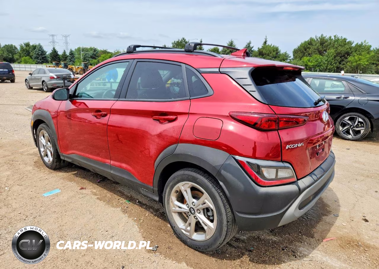 2022 Hyundai Kona Sel VIN:KM8K3CAB6NU895538 - 2