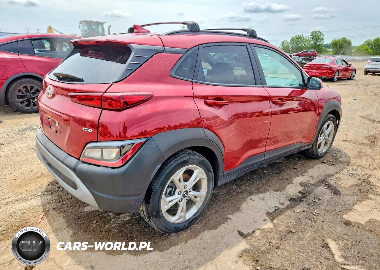 2022 Hyundai Kona Sel VIN:KM8K3CAB6NU895538 - 3