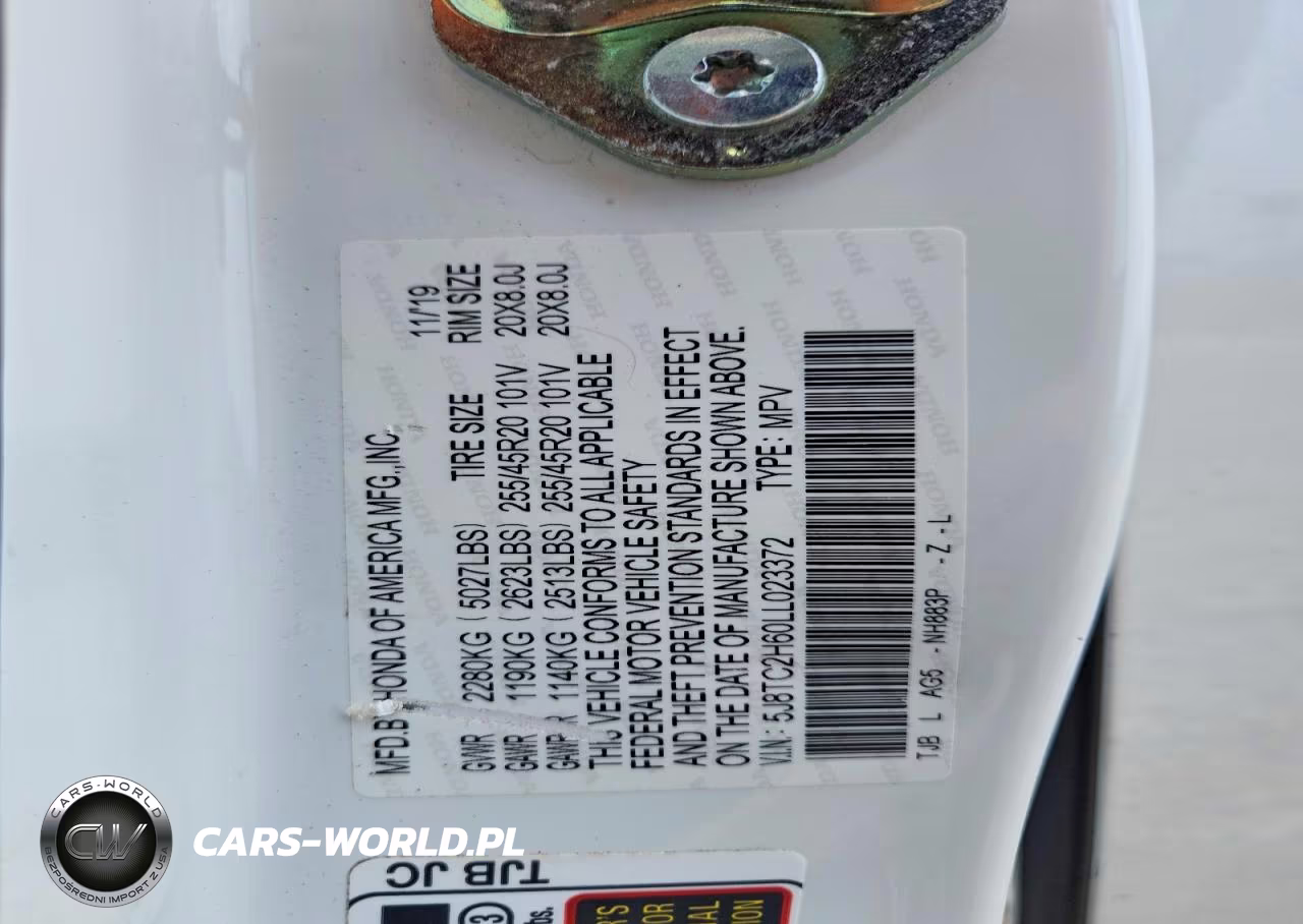 2020 Acura Rdx A-Spec VIN:5J8TC2H60LL023372 - 13