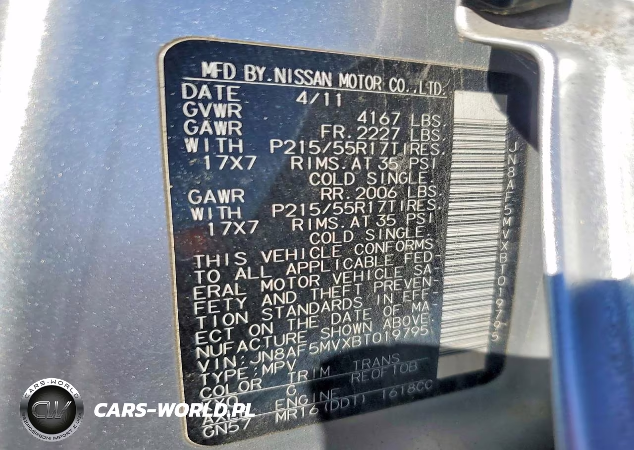2011 Nissan Juke S VIN:JN8AF5MVXBT019795 - 12