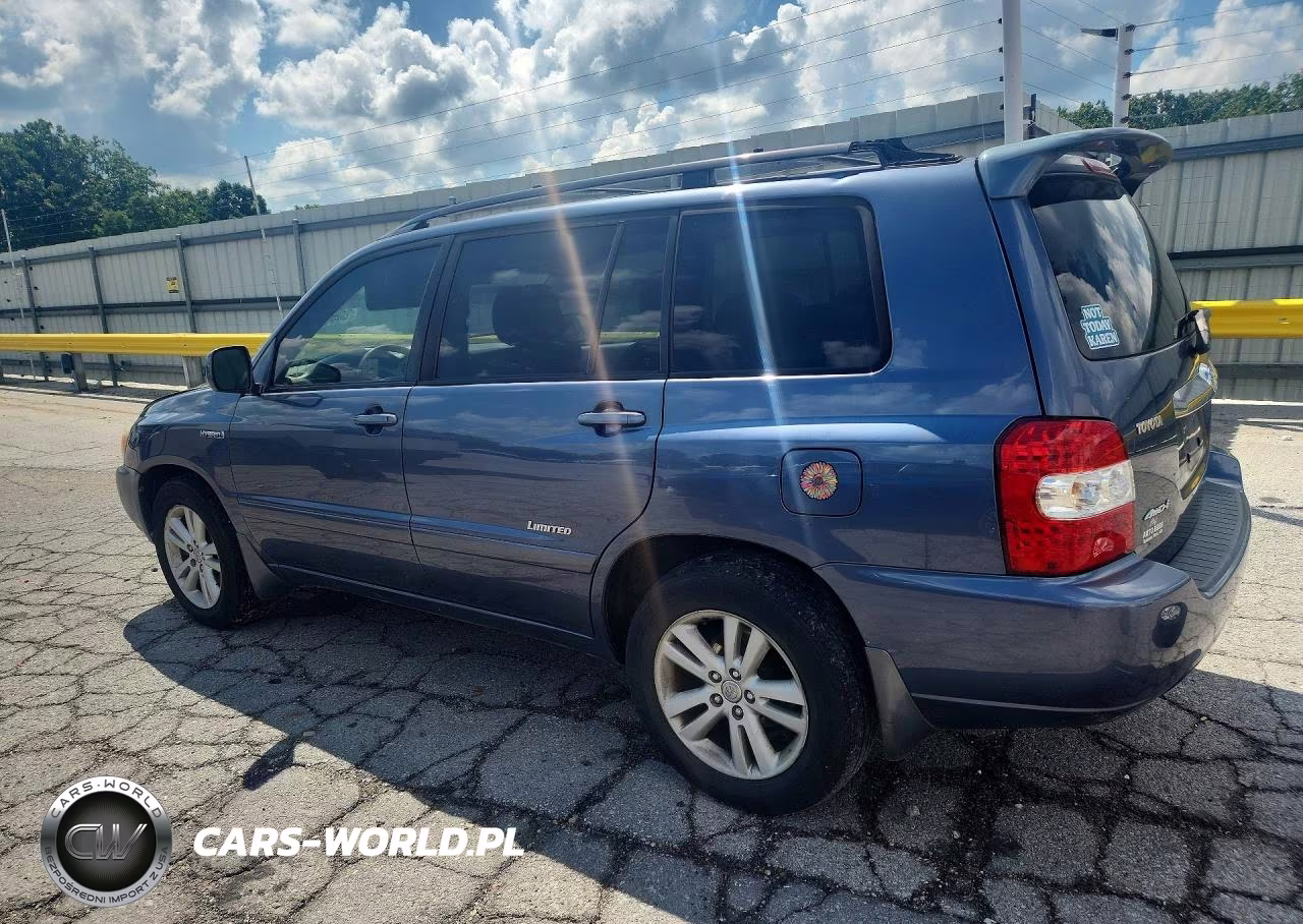 2007 Toyota Highlander Hybrid VIN:JTEEW21A270037855 - 2