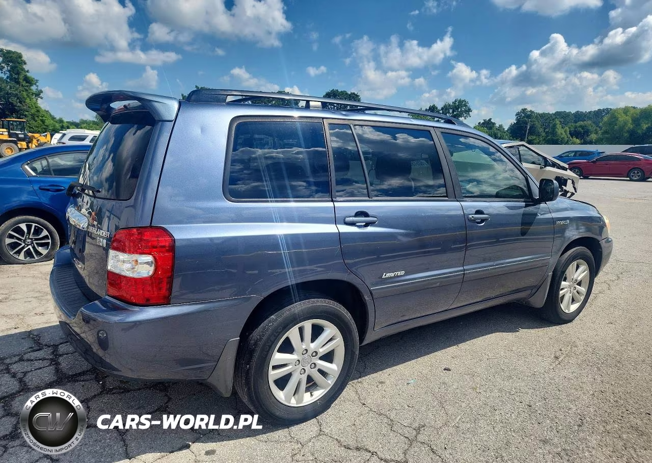 2007 Toyota Highlander Hybrid VIN:JTEEW21A270037855 - 3