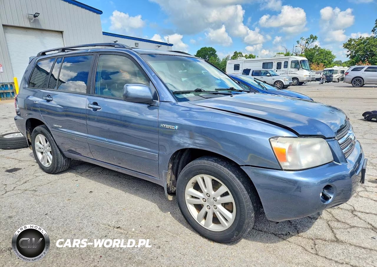 2007 Toyota Highlander Hybrid VIN:JTEEW21A270037855 - 4