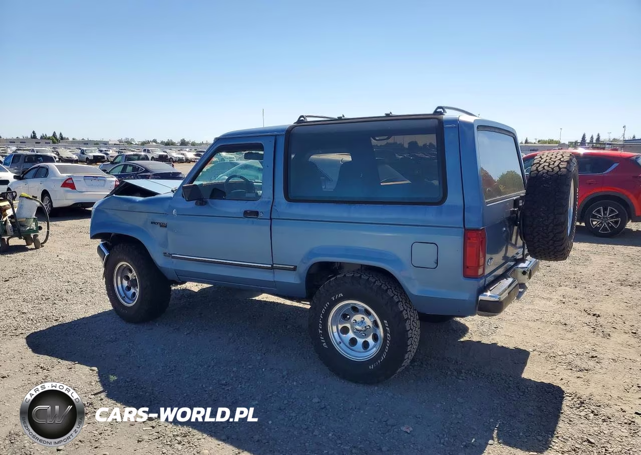 1989 Ford Bronco Ii VIN:1FMBU14T0KUA03687 - 2