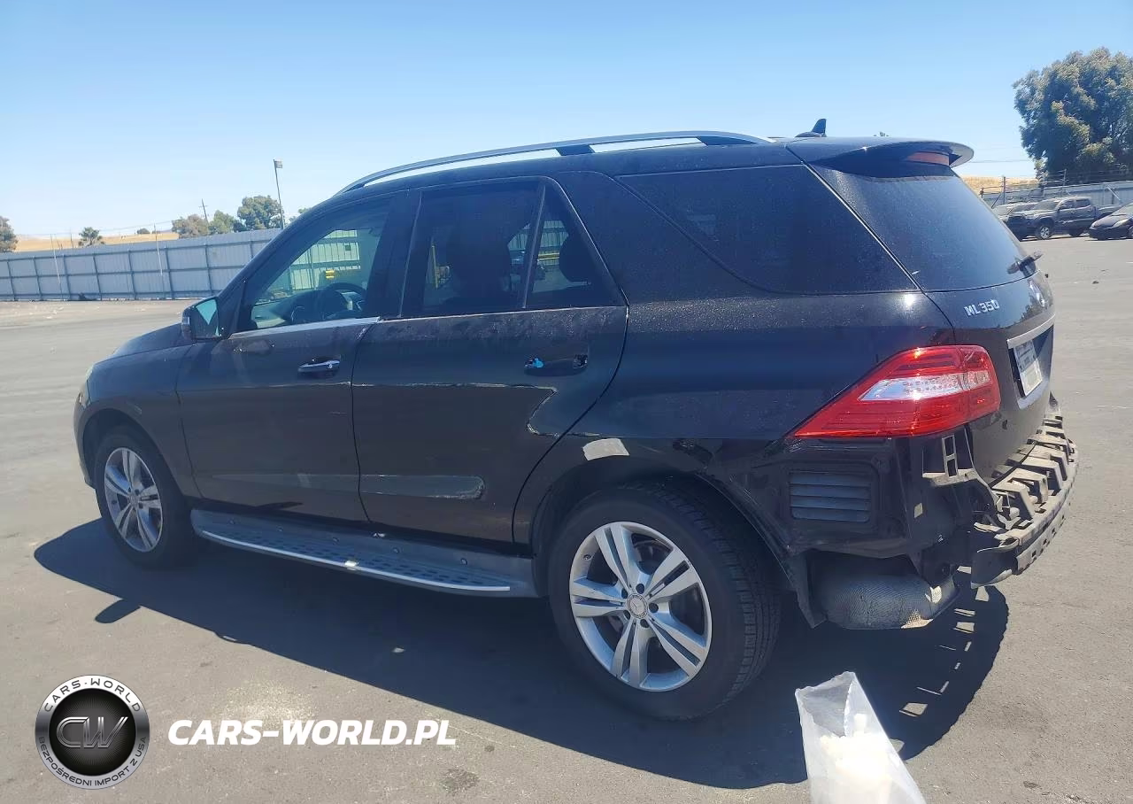 2014 Mercedes-Benz Ml 350 VIN:4JGDA5JB5EA306118 - 2