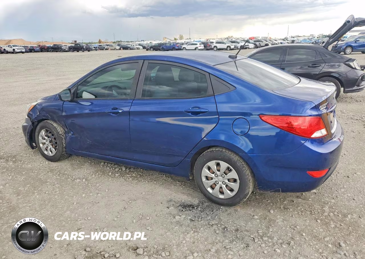 2017 Hyundai Accent Se VIN:KMHCT4AE9HU186188 - 2