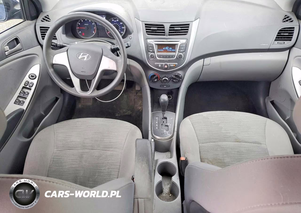 2017 Hyundai Accent Se VIN:KMHCT4AE9HU186188 - 8