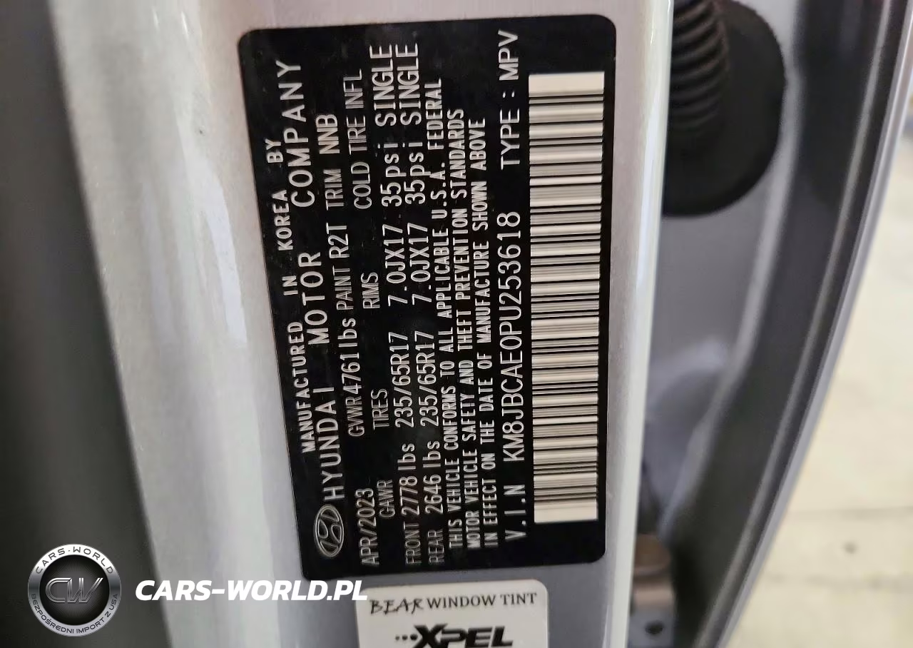 2023 Hyundai Tucson Sel VIN:KM8JBCAE0PU253618 - 13