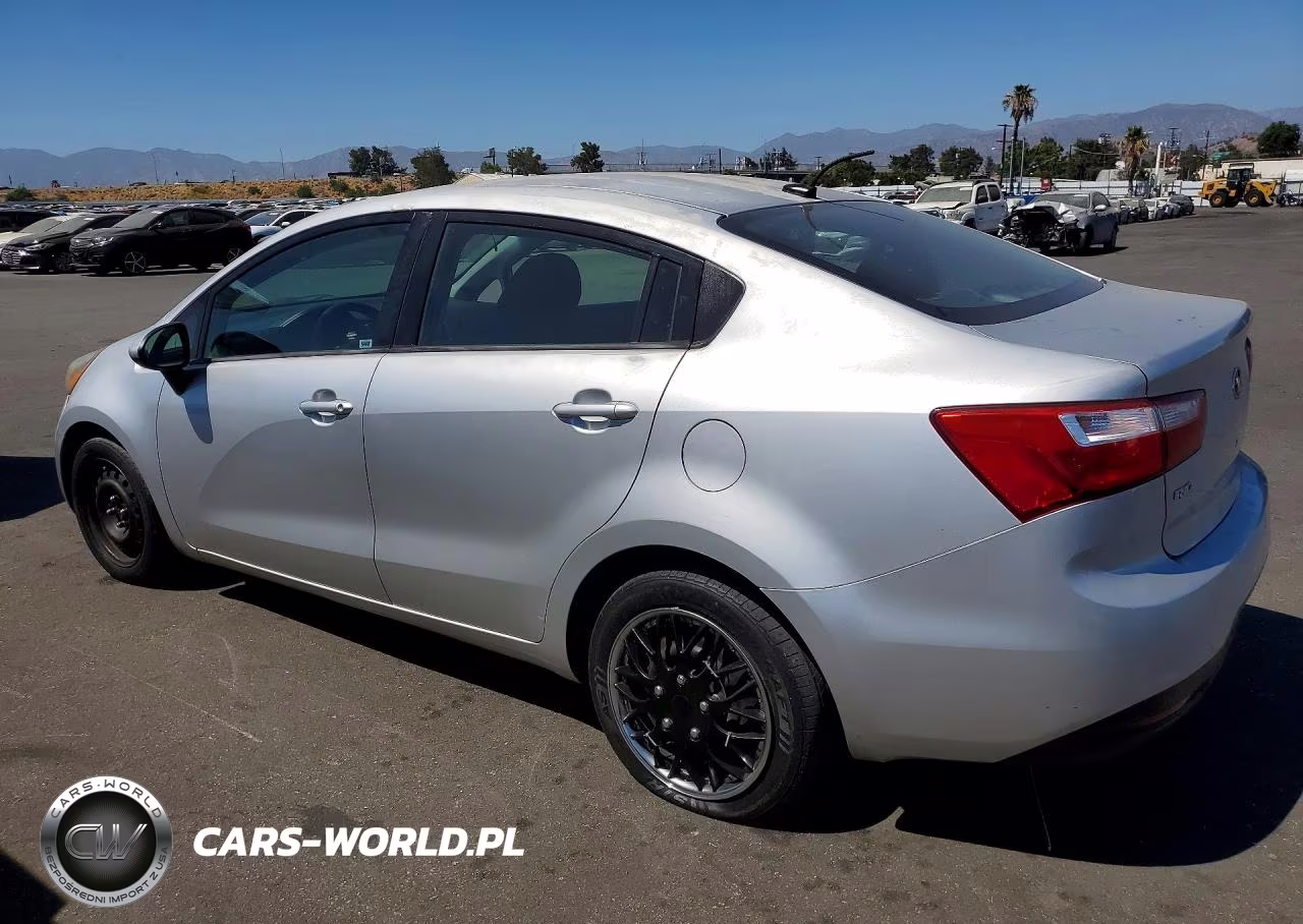 2014 Kia Rio Lx VIN:KNADM4A35E6354619 - 2
