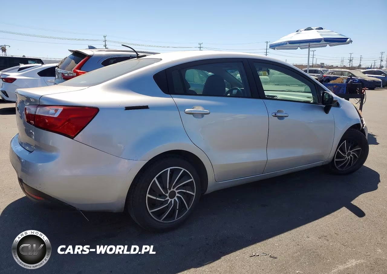 2014 Kia Rio Lx VIN:KNADM4A35E6354619 - 3