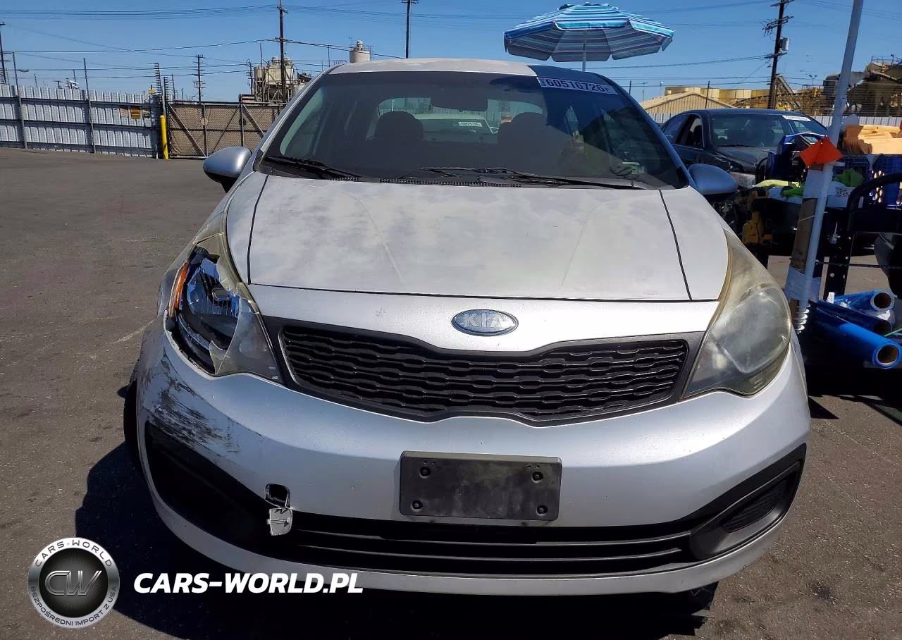 2014 Kia Rio Lx VIN:KNADM4A35E6354619 - 5