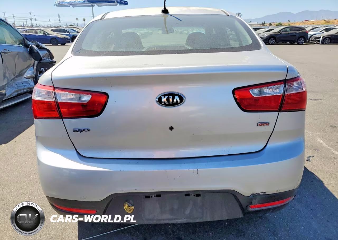 2014 Kia Rio Lx VIN:KNADM4A35E6354619 - 6