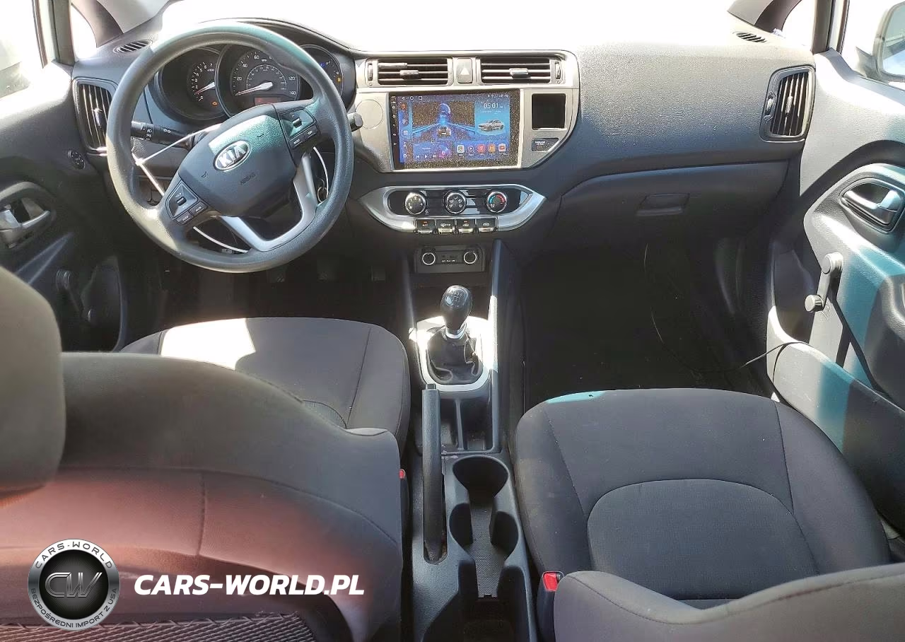 2014 Kia Rio Lx VIN:KNADM4A35E6354619 - 8