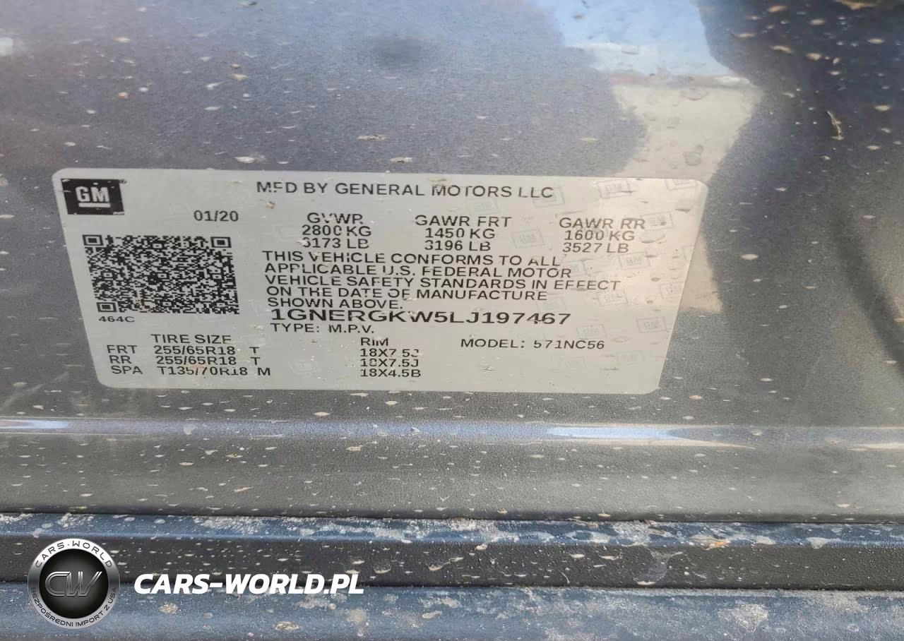 2020 Chevrolet Traverse Lt VIN:1GNERGKW5LJ197467 - 13