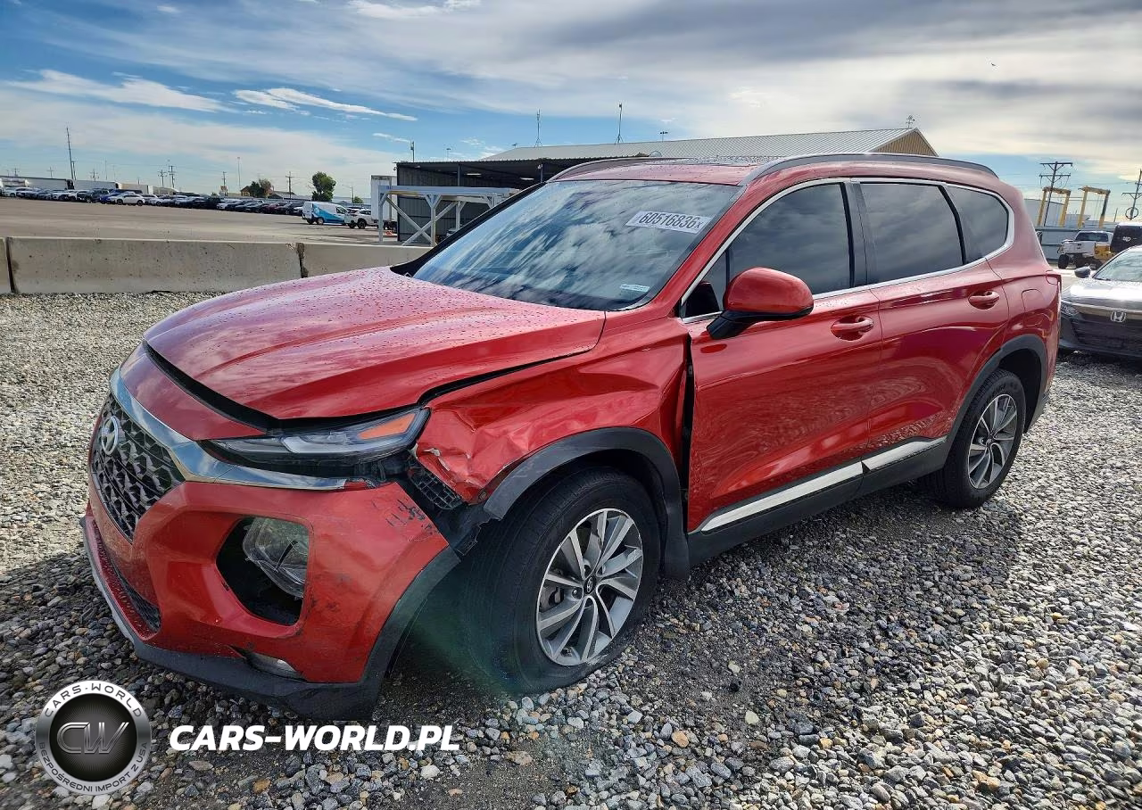 2019 Hyundai Santa Fe Sel Plus 2.4L VIN:5NMS3CAD5KH042508 - 1