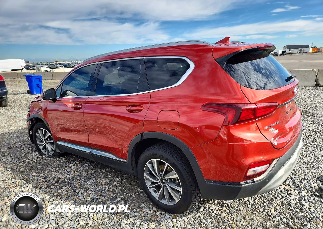 2019 Hyundai Santa Fe Sel Plus 2.4L VIN:5NMS3CAD5KH042508 - 2