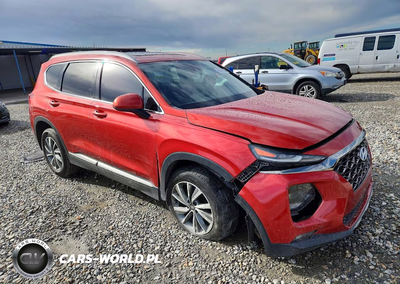 2019 Hyundai Santa Fe Sel Plus 2.4L VIN:5NMS3CAD5KH042508 - 4